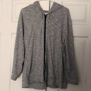 Lightweight gray sweatshirt